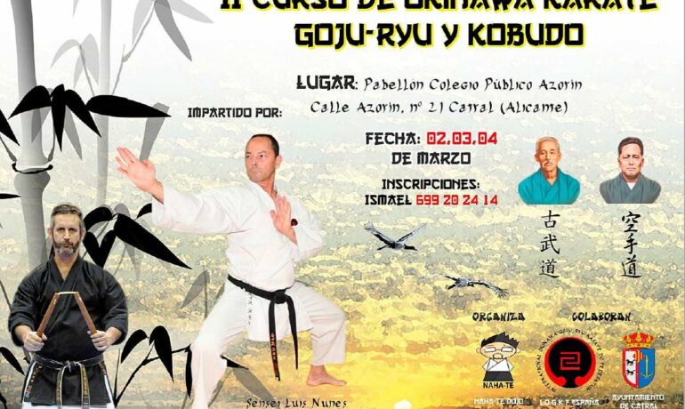 II Curso Karate GojuRyu y Kobudo en Catral